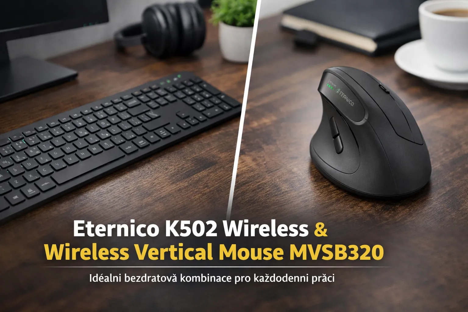 Eternico K502 Wireless a Eternico Wireless Vertical Mouse MVSB320